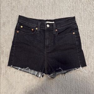 Levi's Dark Denim Women's Jean Shorts